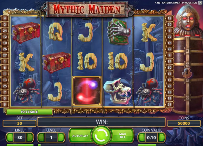 Mythic Maiden Slot Screenshot