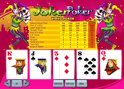 bgo video poker