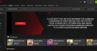 Betsafe Casino Screenshot