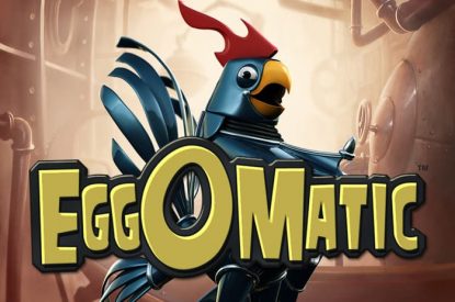 Eggomatic slot logo