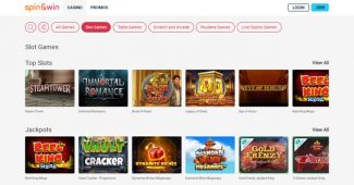 Spin & Win Casino Screenshot